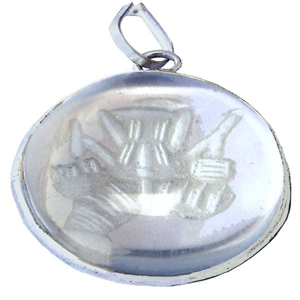 A crystal Ganpathi locket