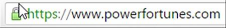 PowerFortunes.com SSL Encryption