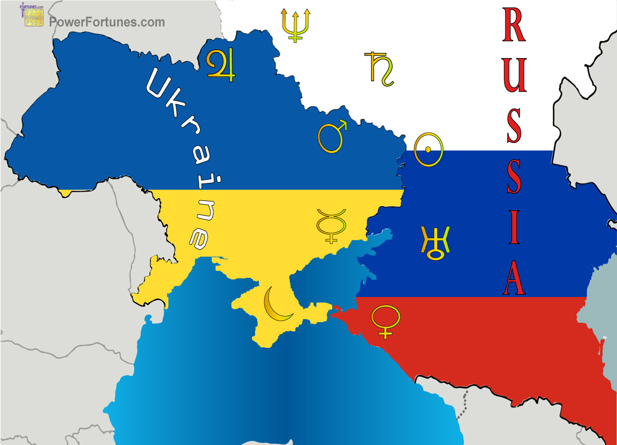 Astrology of the Russian - Ukrainian 2022 War
