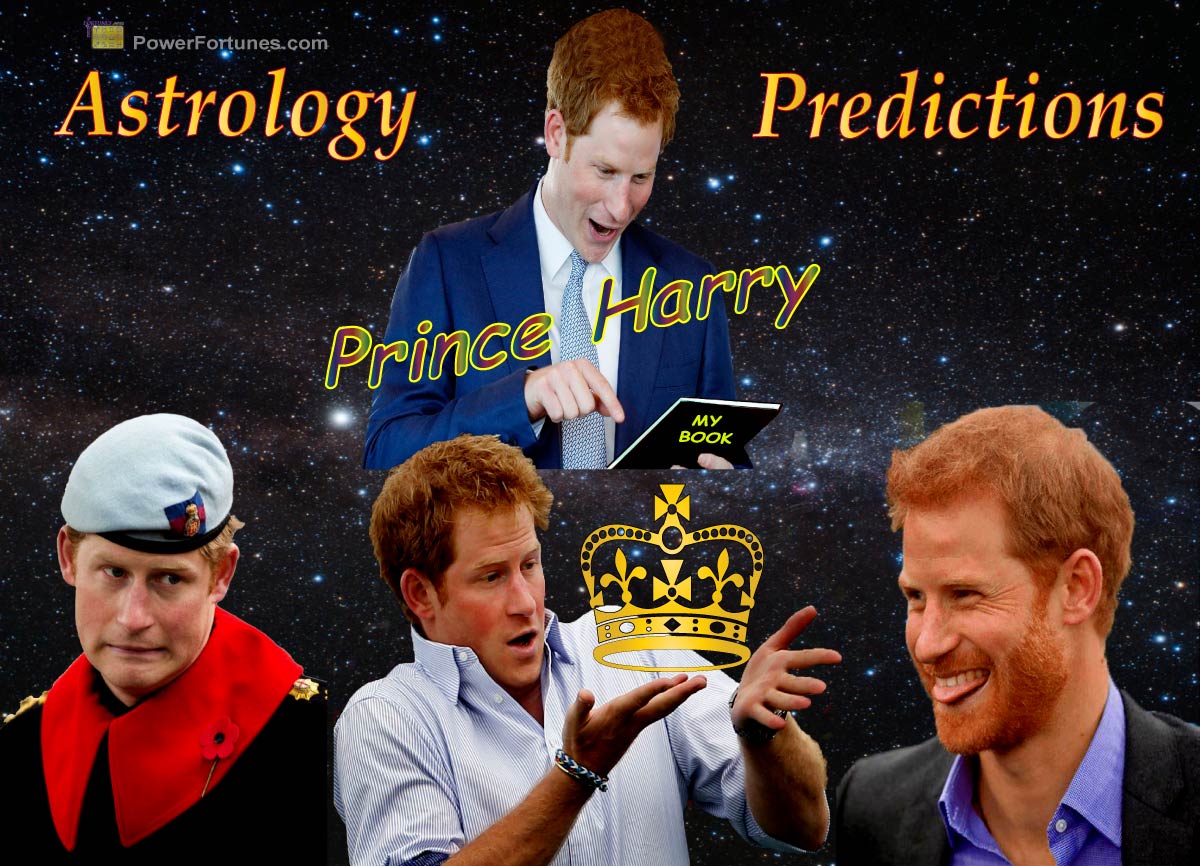 Prince Harry. Astrology Chart & Predictions for the Future