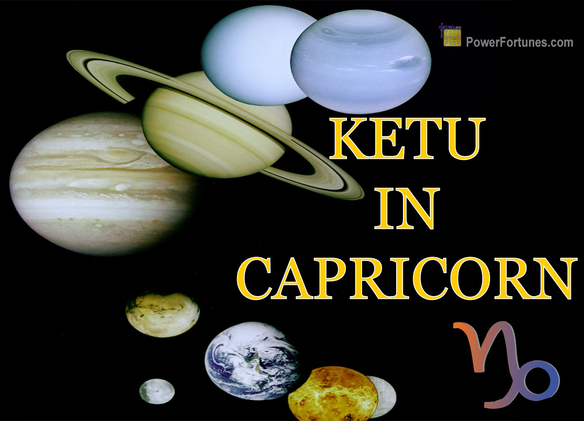 Ketu in Capricorn According to Vedic & Western Astrology