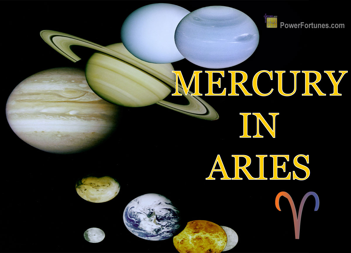 Mercury in Aries According to Vedic & Western Astrology