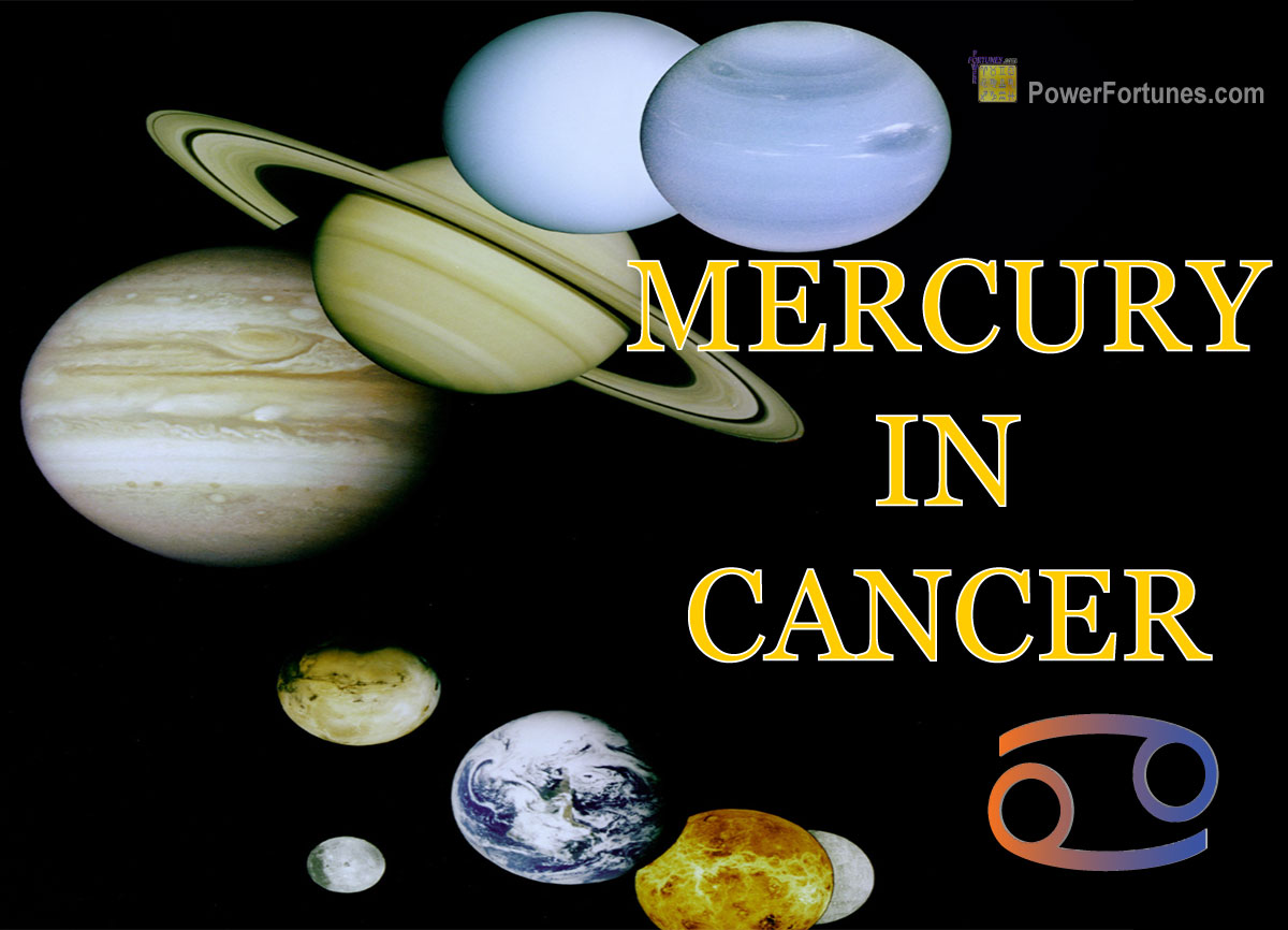 Mercury in Cancer According to Vedic & Western Astrology