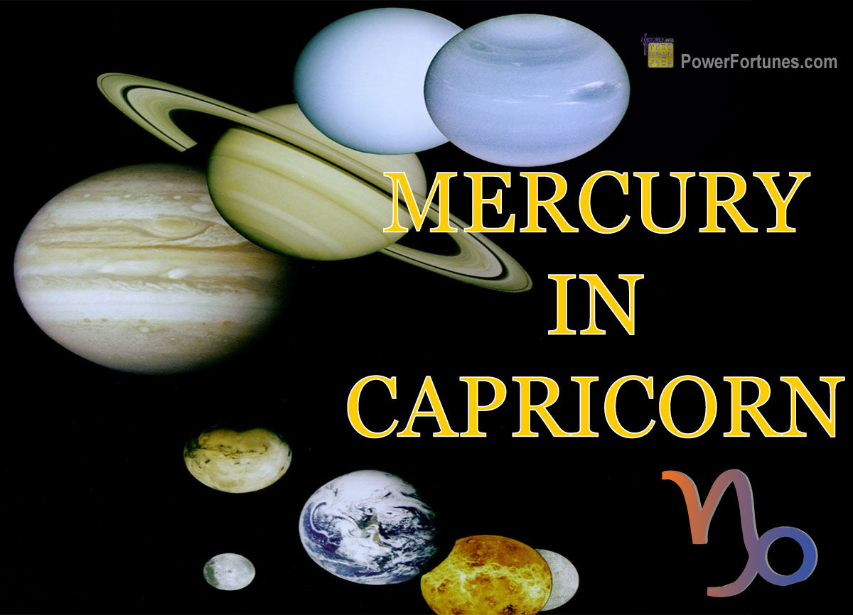 Mercury in Capricorn According to Vedic & Western Astrology