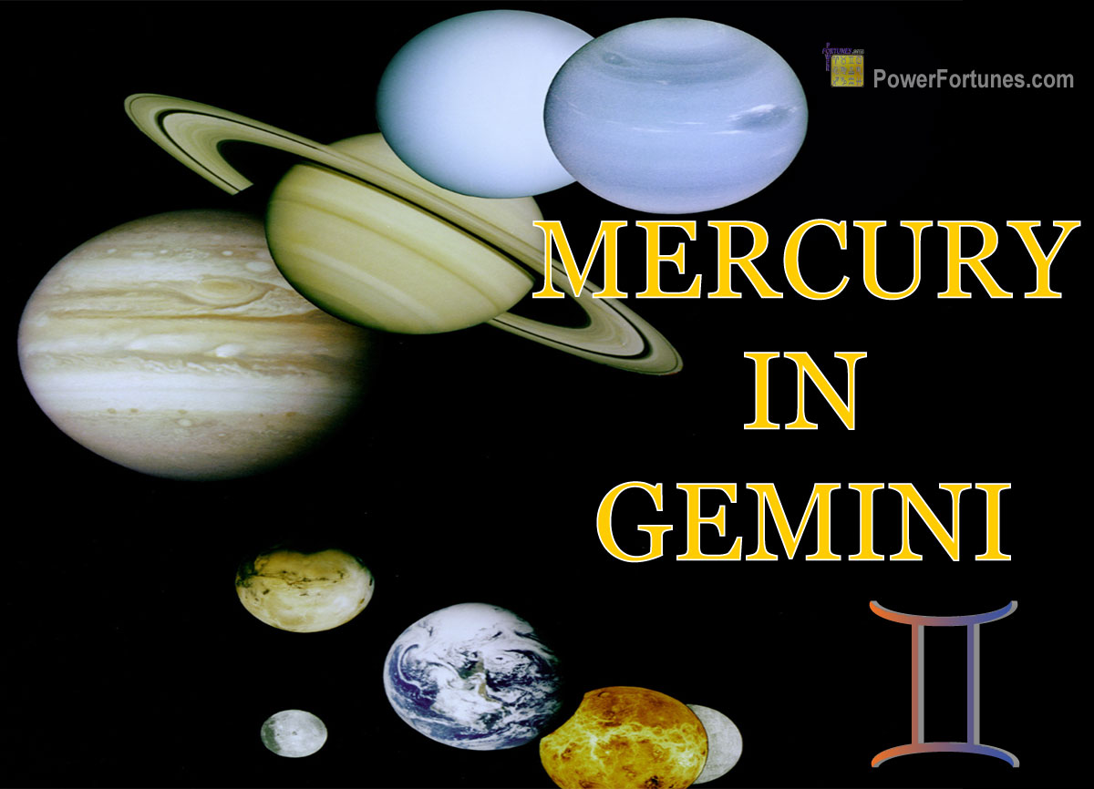 Mercury in Gemini According to Vedic & Western Astrology