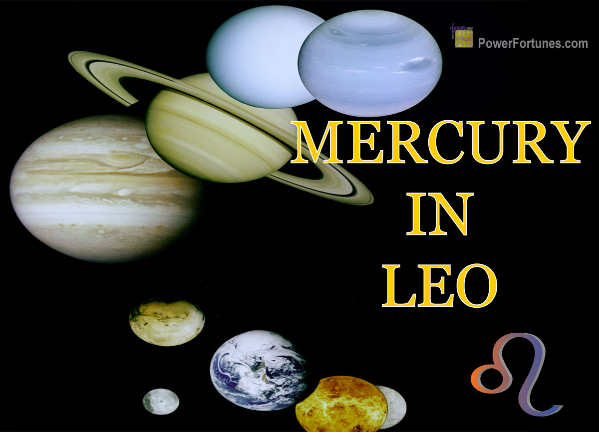Mercury in Leo According to Vedic & Western Astrology