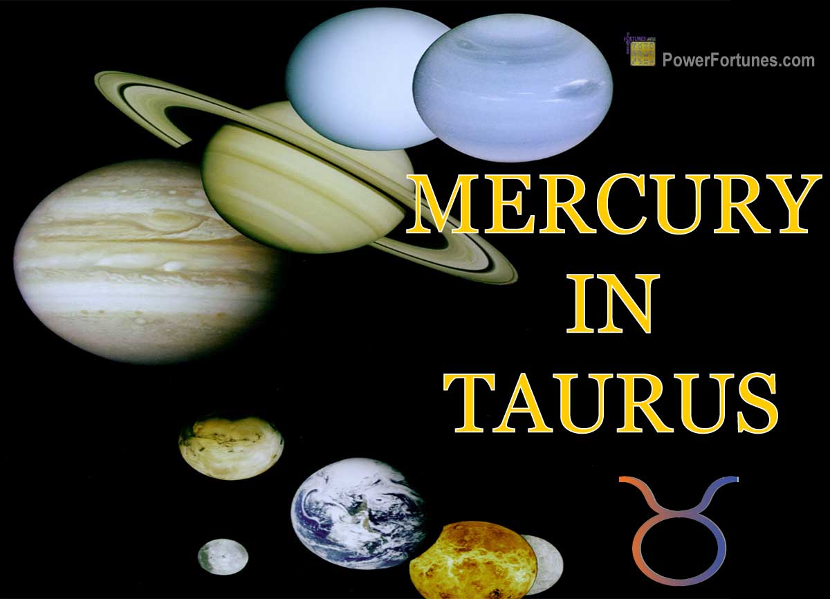 Mercury in Taurus According to Vedic Western Astrology