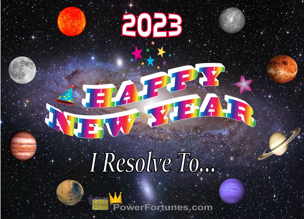 2023 New Year's Resolutions for each Zodiac Sign