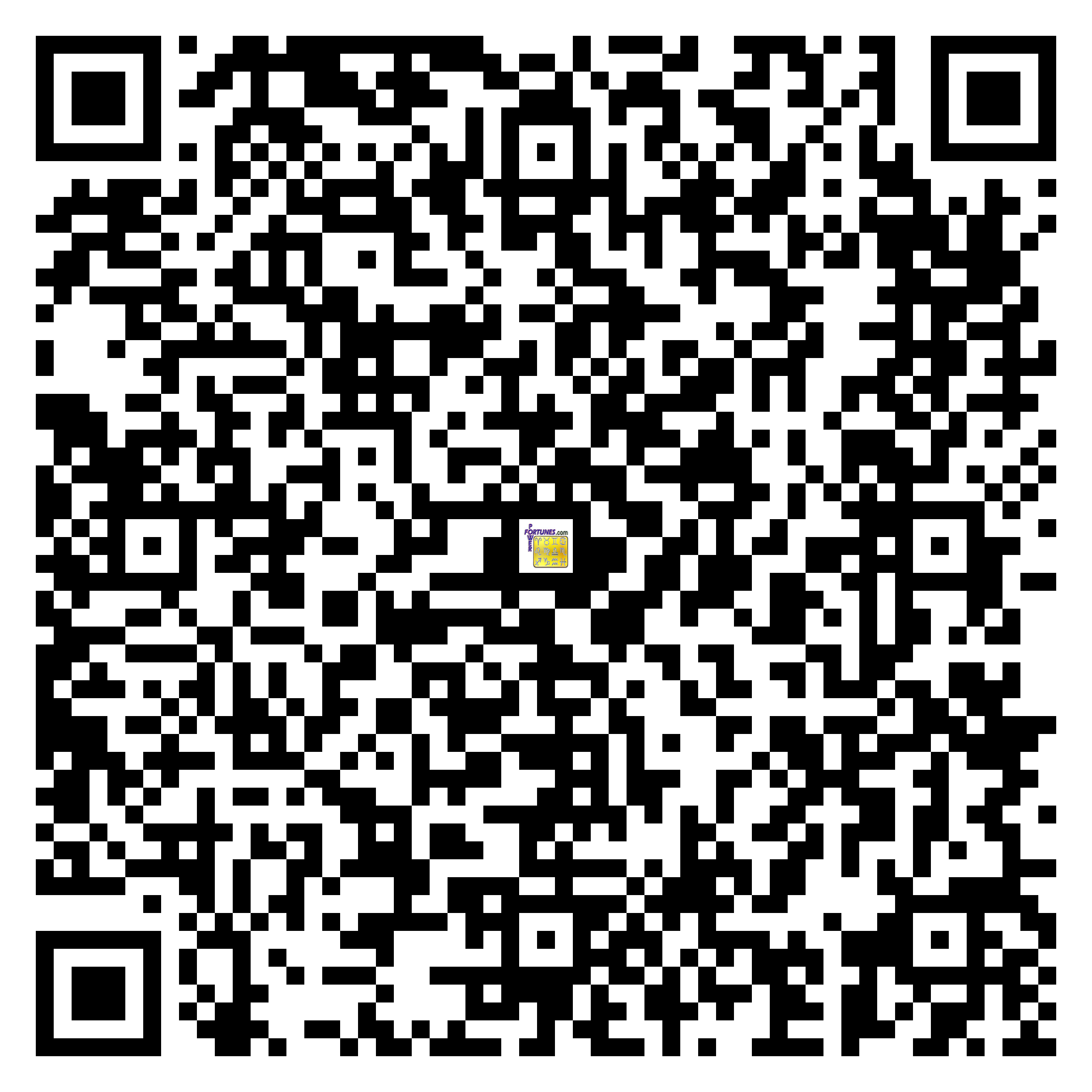 Download QR Code for PowerFortunes.com SKU# Pwr.cm103X110-s