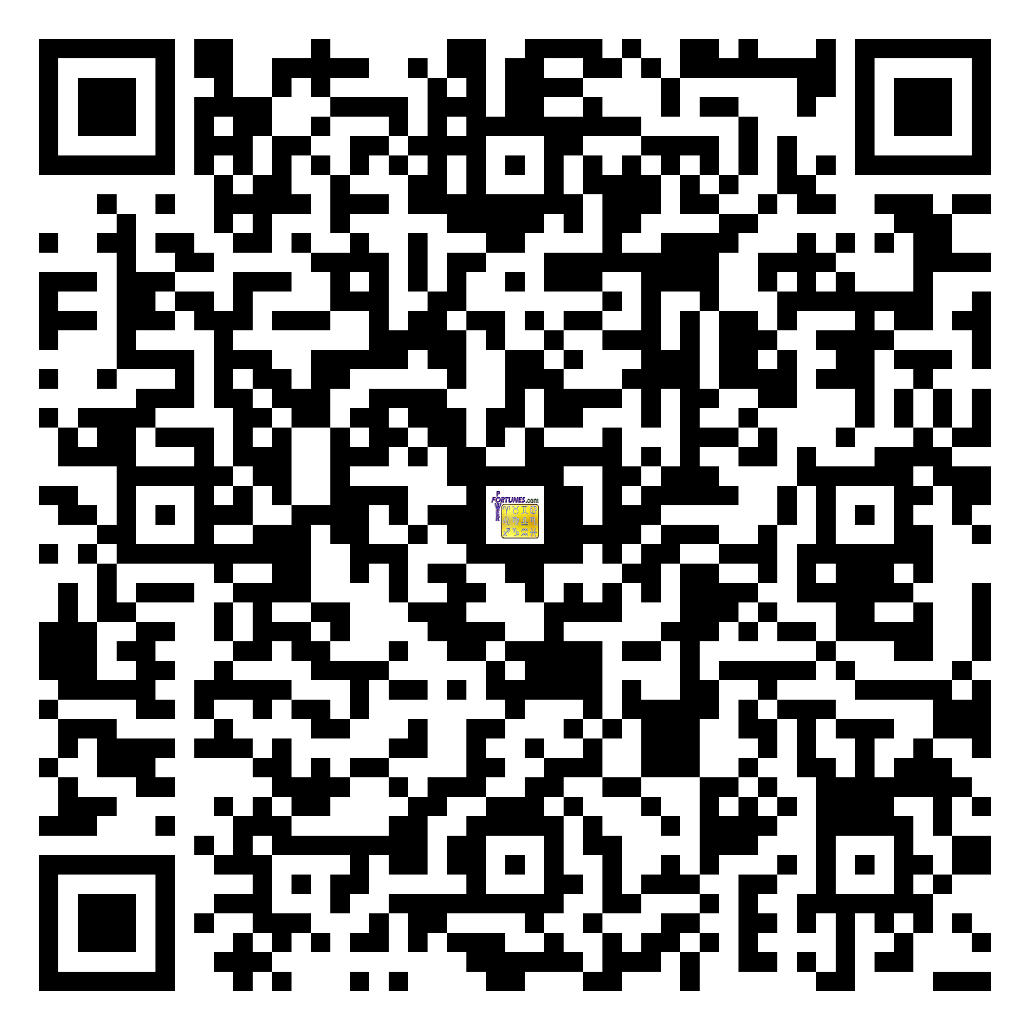 Download QR Code for PowerFortunes.com SKU# Pwr.mn141X98-s