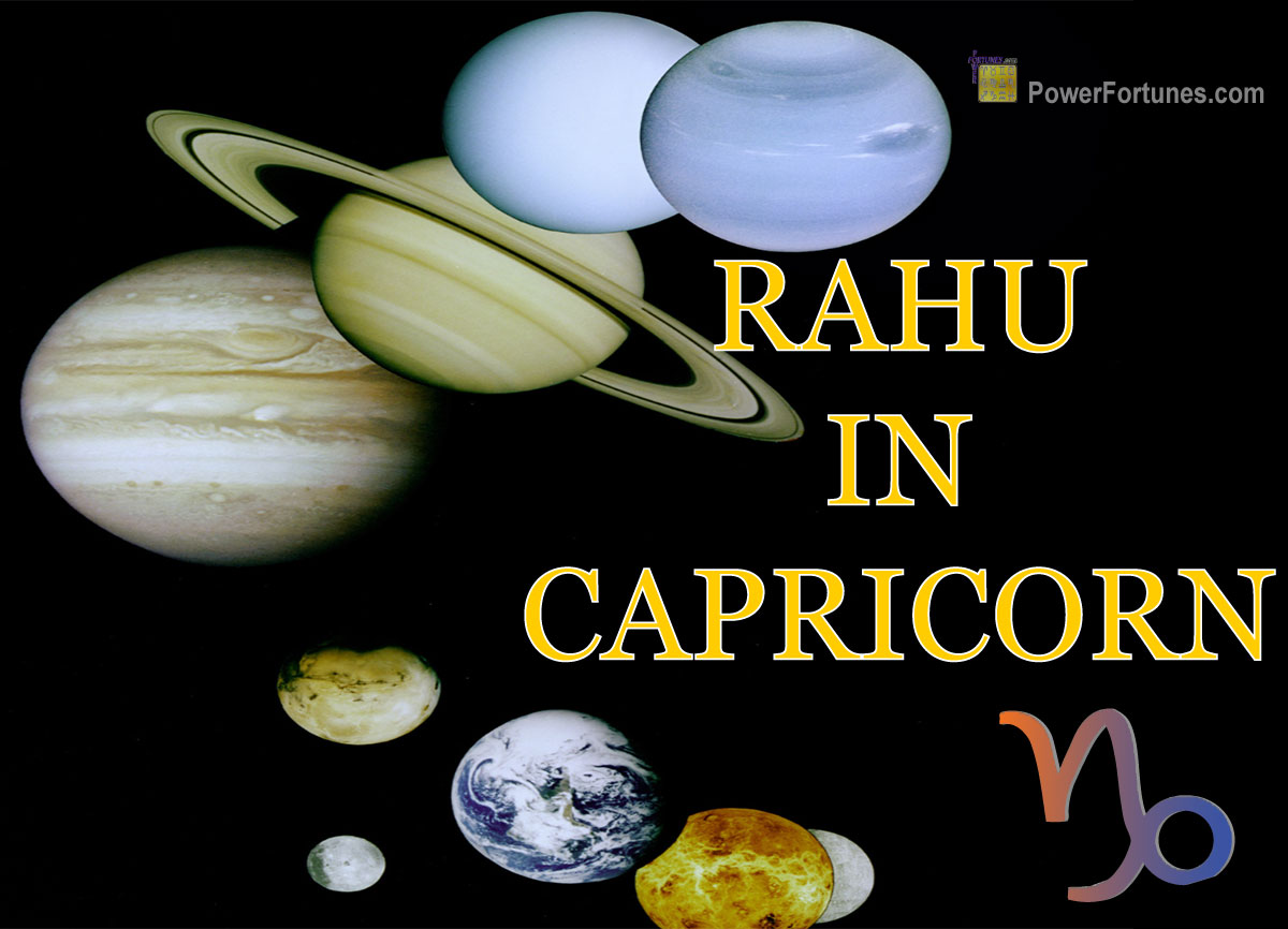 Rahu in Capricorn According to Vedic & Western Astrology