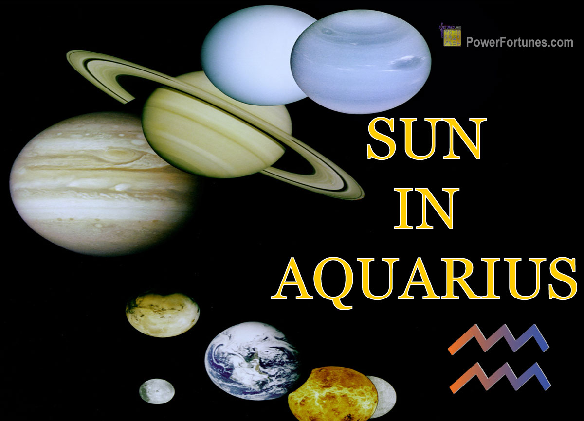 The Sun in Aquarius According to Vedic Western Astrology