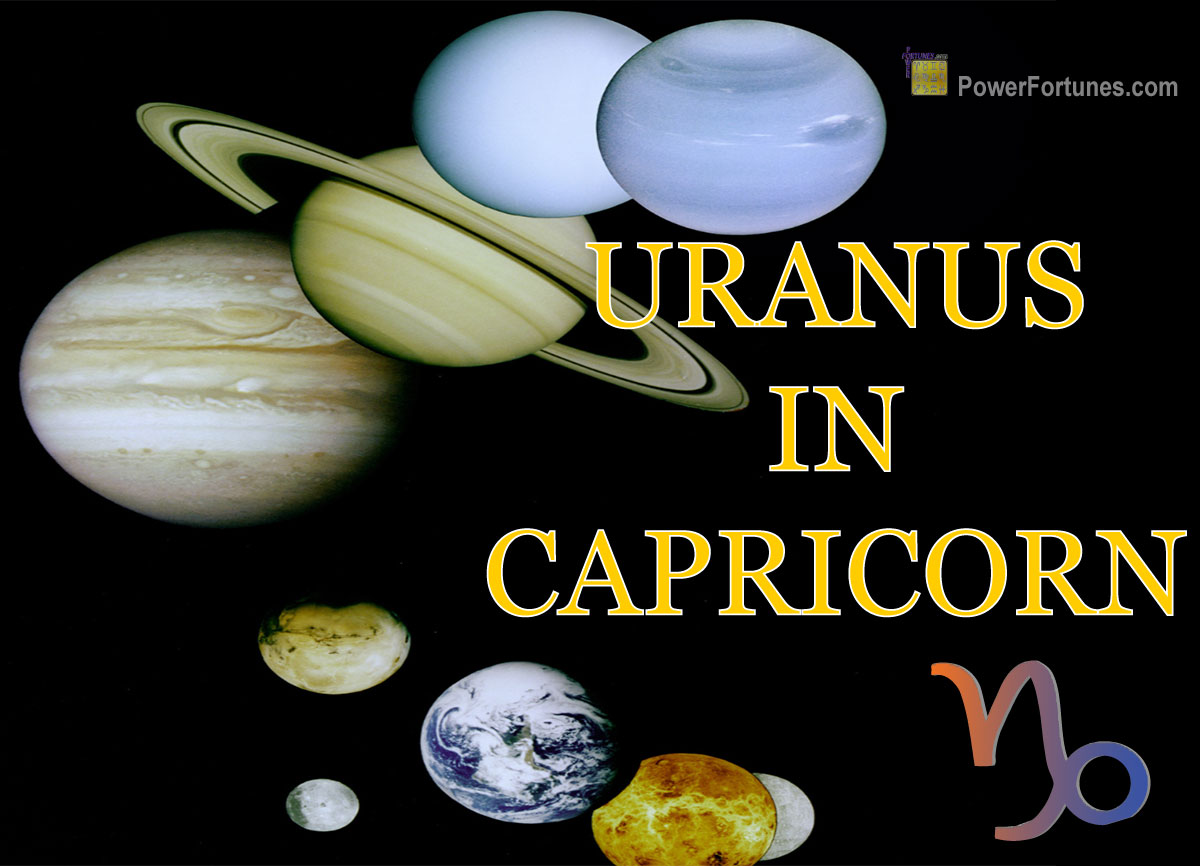 Uranus in Capricorn According to Vedic & Western Astrology
