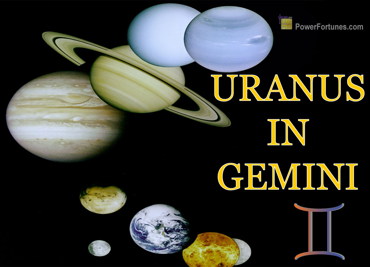 Uranus in Gemini According to Vedic & Western Astrology