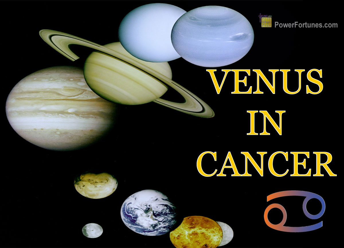 Venus in Cancer According to Vedic & Western Astrology